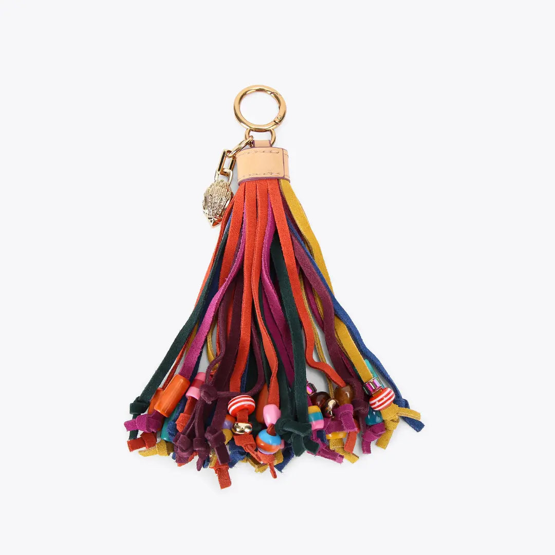 Kurt Geiger Tassel Beads Charm Mult/Other-Suede