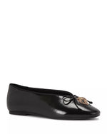 Afbeelding in Gallery-weergave laden, Kurt Geiger Sloane Eagle Ballerina Black Patent
