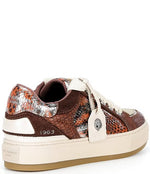 Afbeelding in Gallery-weergave laden, Kurt Geiger Southbank Tag Dark Brown Com Snake Print
