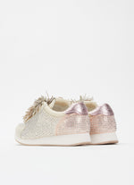 Afbeelding in Gallery-weergave laden, Kurt Geiger Islington Pom Pom Pump Metal Comb Suede
