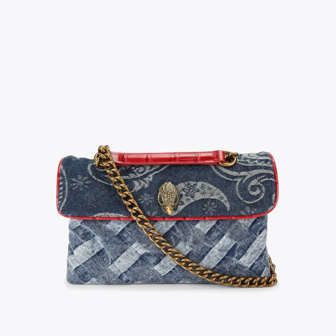 Kurt Geiger Kensington Bag Denim Fabric/Other