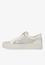 Afbeelding in Gallery-weergave laden, Fred de la Bretoniere Storm Isa Sneaker Woven White
