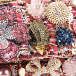 Afbeelding in Gallery-weergave laden, Kurt Geiger MD Kensington Tuttifrutti Pink Comb Fabric
