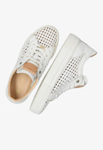 Afbeelding in Gallery-weergave laden, Fred de la Bretoniere Storm Isa Sneaker Woven White

