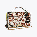 Afbeelding in Gallery-weergave laden, Kurt Geiger SM Bond Top Handle Bag Brown/Oth-Leather/Other Print
