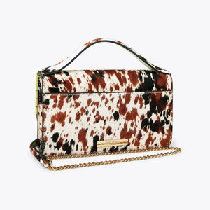 Kurt Geiger SM Bond Top Handle Bag Brown/Oth-Leather/Other Print