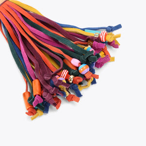 Kurt Geiger Tassel Beads Charm Mult/Other-Suede