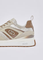 Afbeelding in Gallery-weergave laden, Liu Jo Maxi Wonder 97 Sneaker Calf Leather/Velvet Rope
