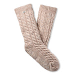Afbeelding in Gallery-weergave laden, UGG Elowyn Cable Knit Fleece Lined Cream Confetti

