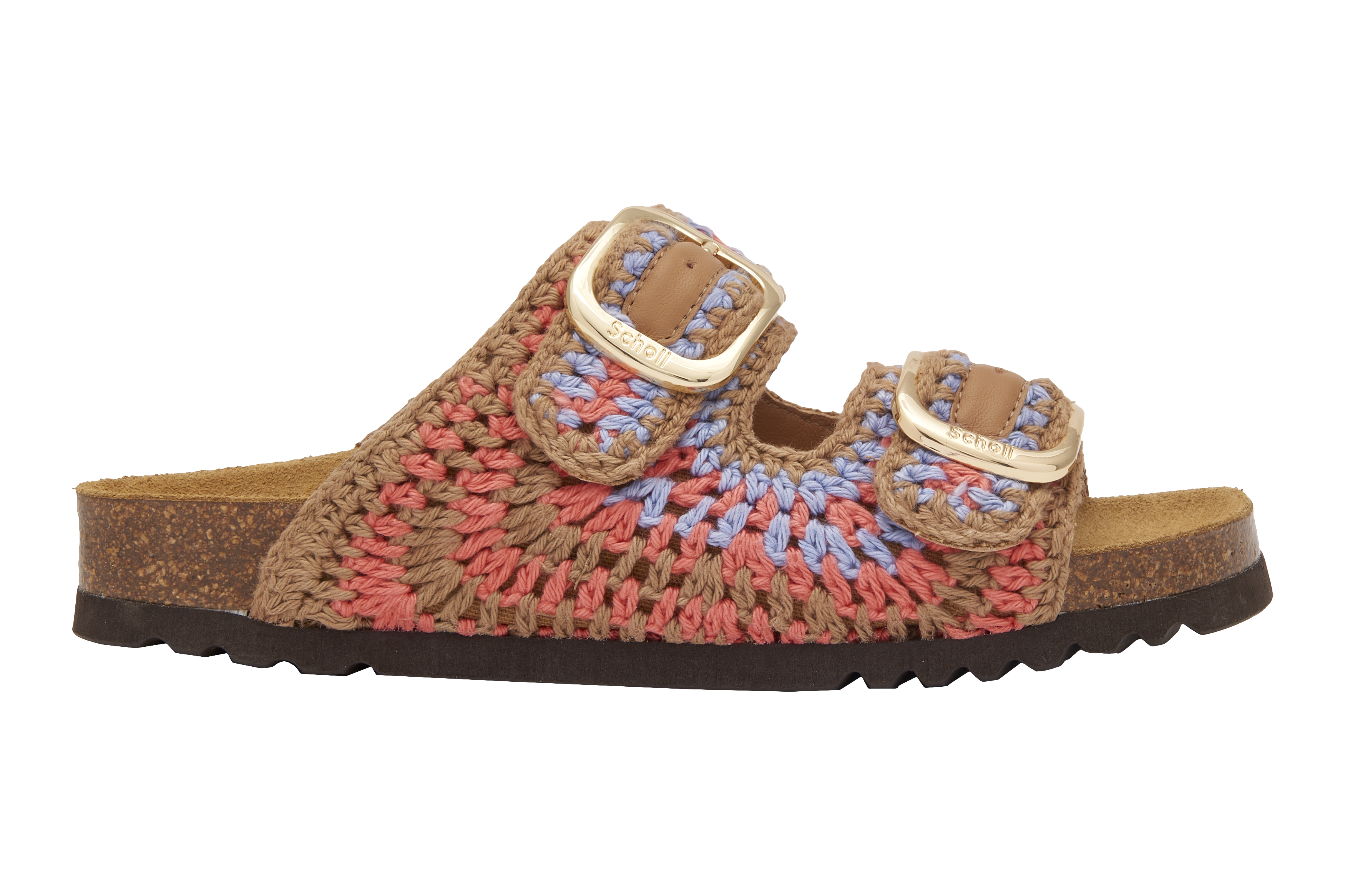 Scholl Noelle Brown/purple/coral
