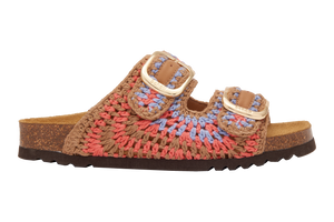 Scholl Noelle Brown/purple/coral