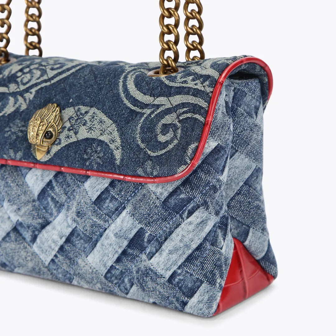 Kurt Geiger Kensington Bag Denim Fabric/Other
