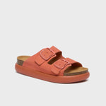 Afbeelding in Gallery-weergave laden, Scholl Noelle Chunky Suede Coral
