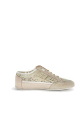 Afbeelding in Gallery-weergave laden, Candice Cooper Dafne 2 Velvet suede/laminated lace/nappa desert beige sand
