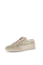 Afbeelding in Gallery-weergave laden, Candice Cooper Dafne 2 Velvet suede/laminated lace/nappa desert beige sand
