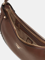 Afbeelding in Gallery-weergave laden, Guess PETRA HOBO SHOULDER BAG CHOCOLATE
