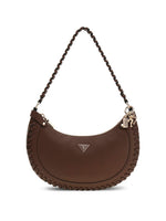 Afbeelding in Gallery-weergave laden, Guess PETRA HOBO SHOULDER BAG CHOCOLATE
