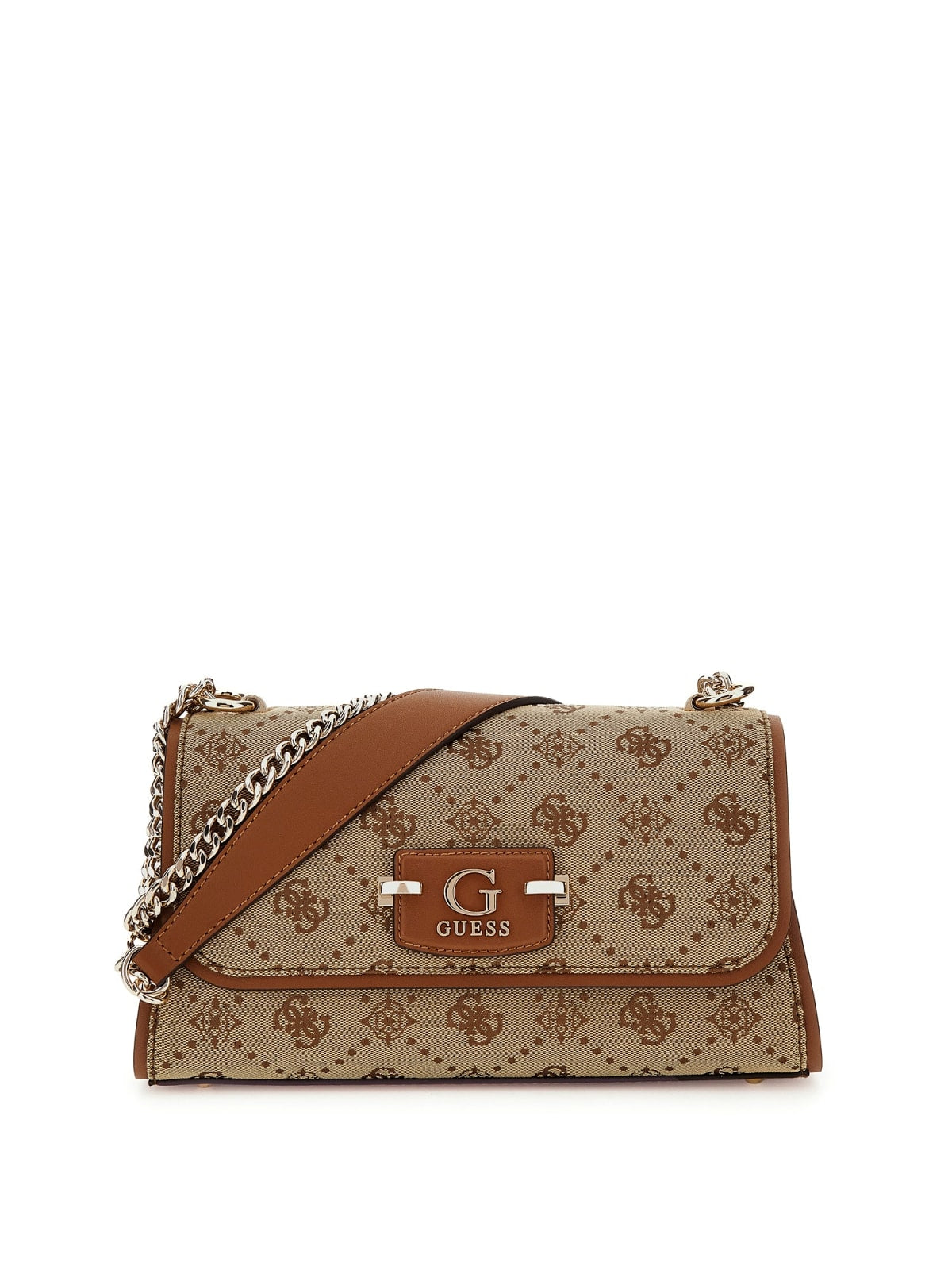 Guess NEDA CONVERTIBLE XBODY FLAP LATTE LOGO