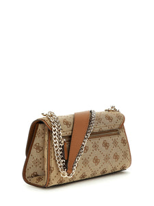 Guess NEDA CONVERTIBLE XBODY FLAP LATTE LOGO