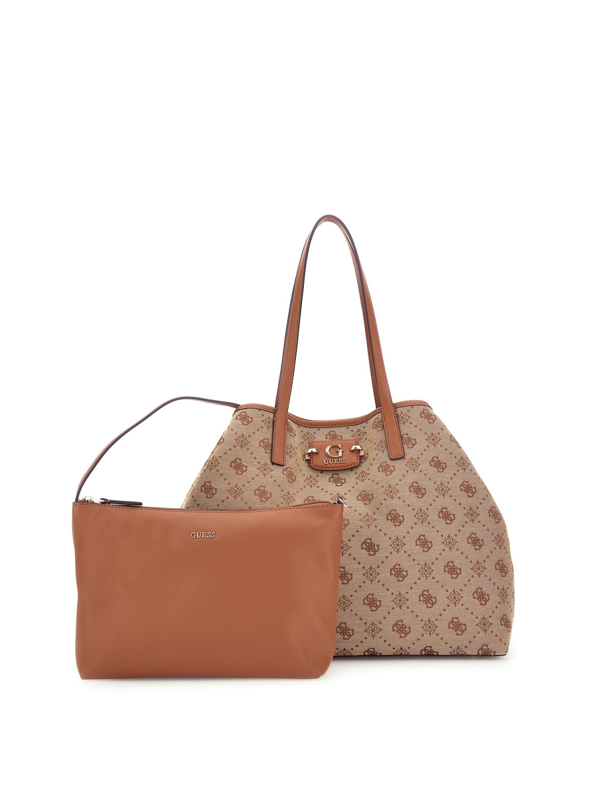 Guess NEDA LARGE 2 IN 1 TOTE LATTE LOGO