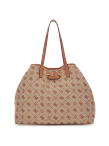 Guess NEDA LARGE 2 IN 1 TOTE LATTE LOGO