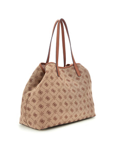 Guess NEDA LARGE 2 IN 1 TOTE LATTE LOGO