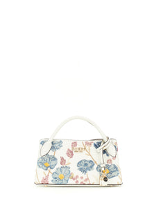 Guess ZARIA SMALL GIRLFRIEND SATCHEL FLORAL MULTI