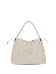 Guess AMYS DRAWSTRING TOTE SIMPLY TAUPE