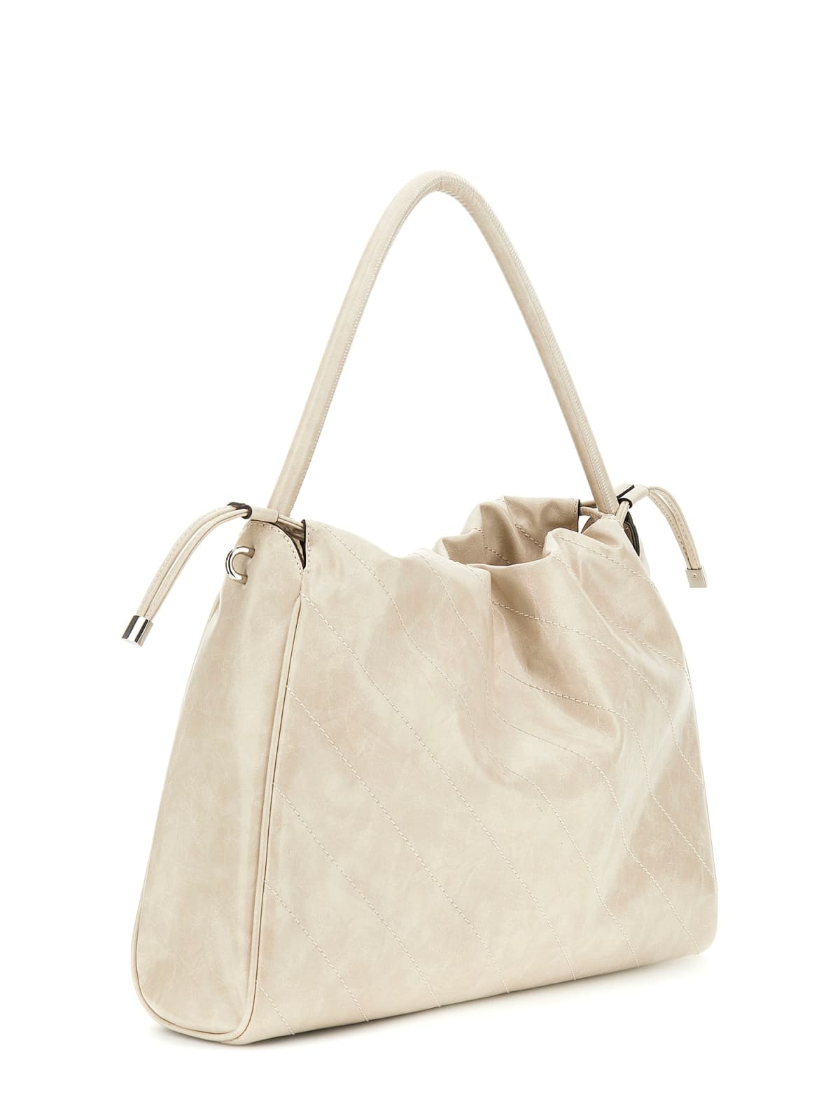 Guess AMYS DRAWSTRING TOTE SIMPLY TAUPE