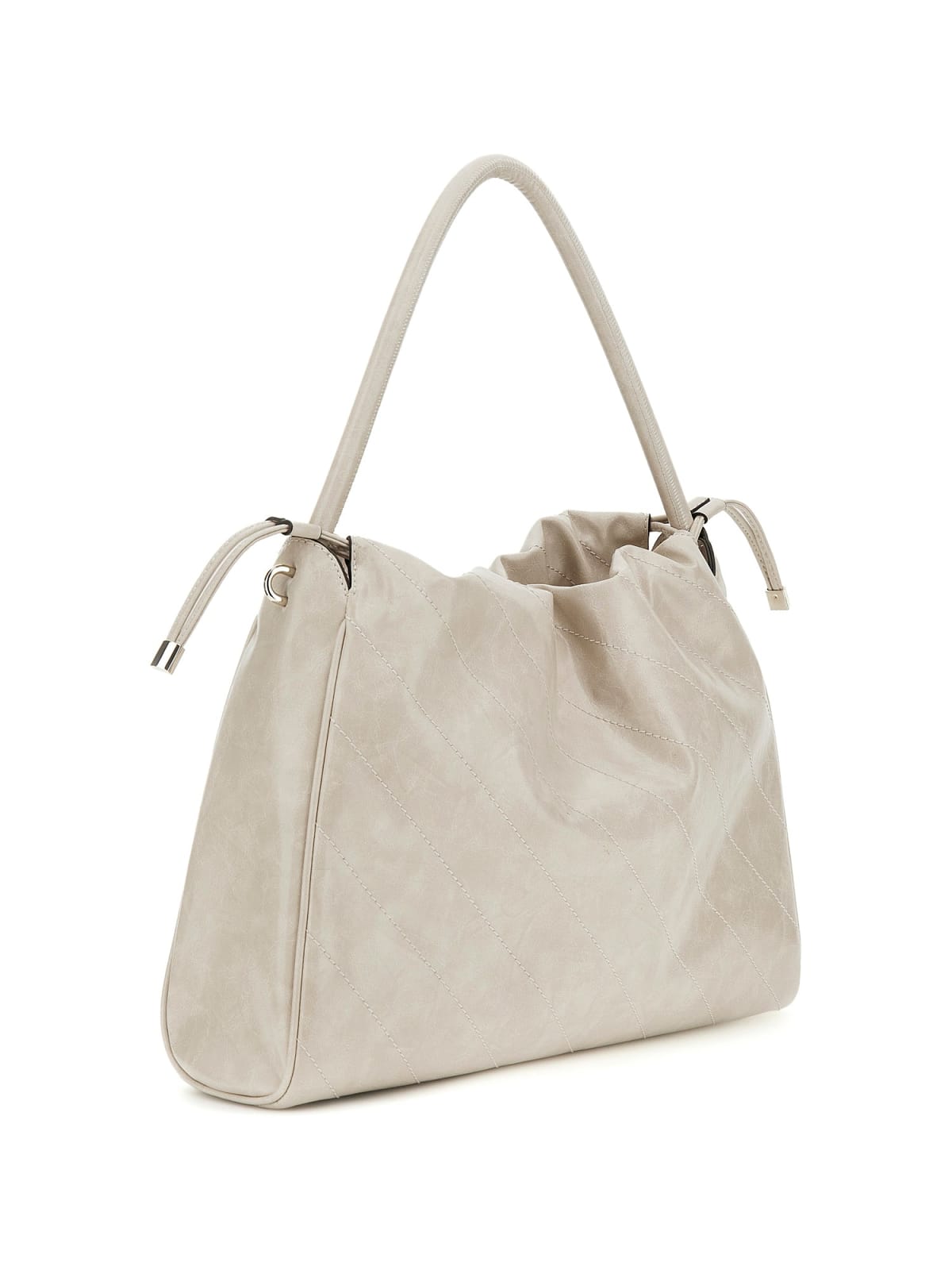 Guess AMYS DRAWSTRING TOTE SIMPLY TAUPE