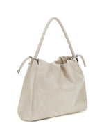 Afbeelding in Gallery-weergave laden, Guess AMYS DRAWSTRING TOTE SIMPLY TAUPE
