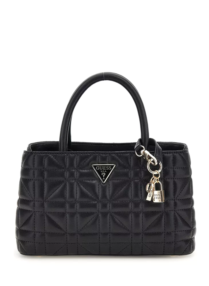 Guess  EDITA ELITE SATCHEL BLACK