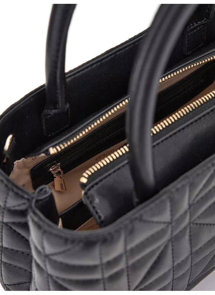 Guess  EDITA ELITE SATCHEL BLACK