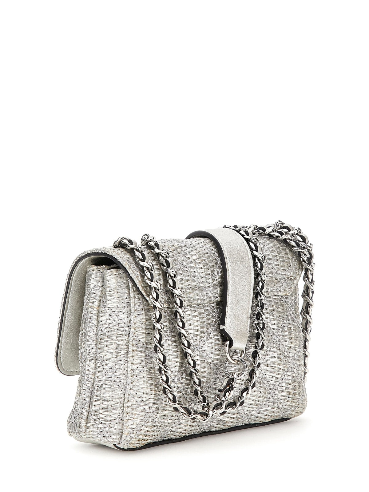 Guess GIULLY II MINI 2 COMP CVRT FLP SILVER