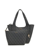 Afbeelding in Gallery-weergave laden, Guess CALISTA 2 IN 1 TOTE COAL LOGO
