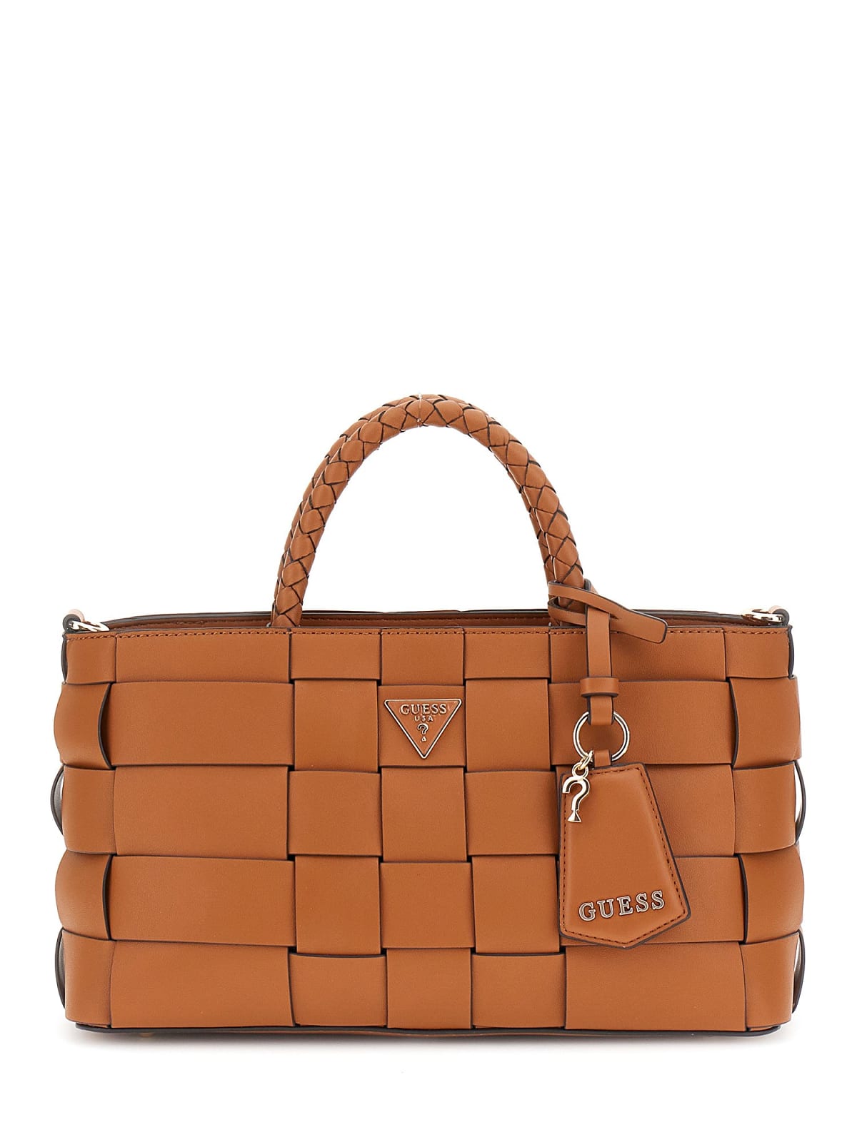 Guess MAYLEE GIRLFRIEND SATCHEL CARAMEL