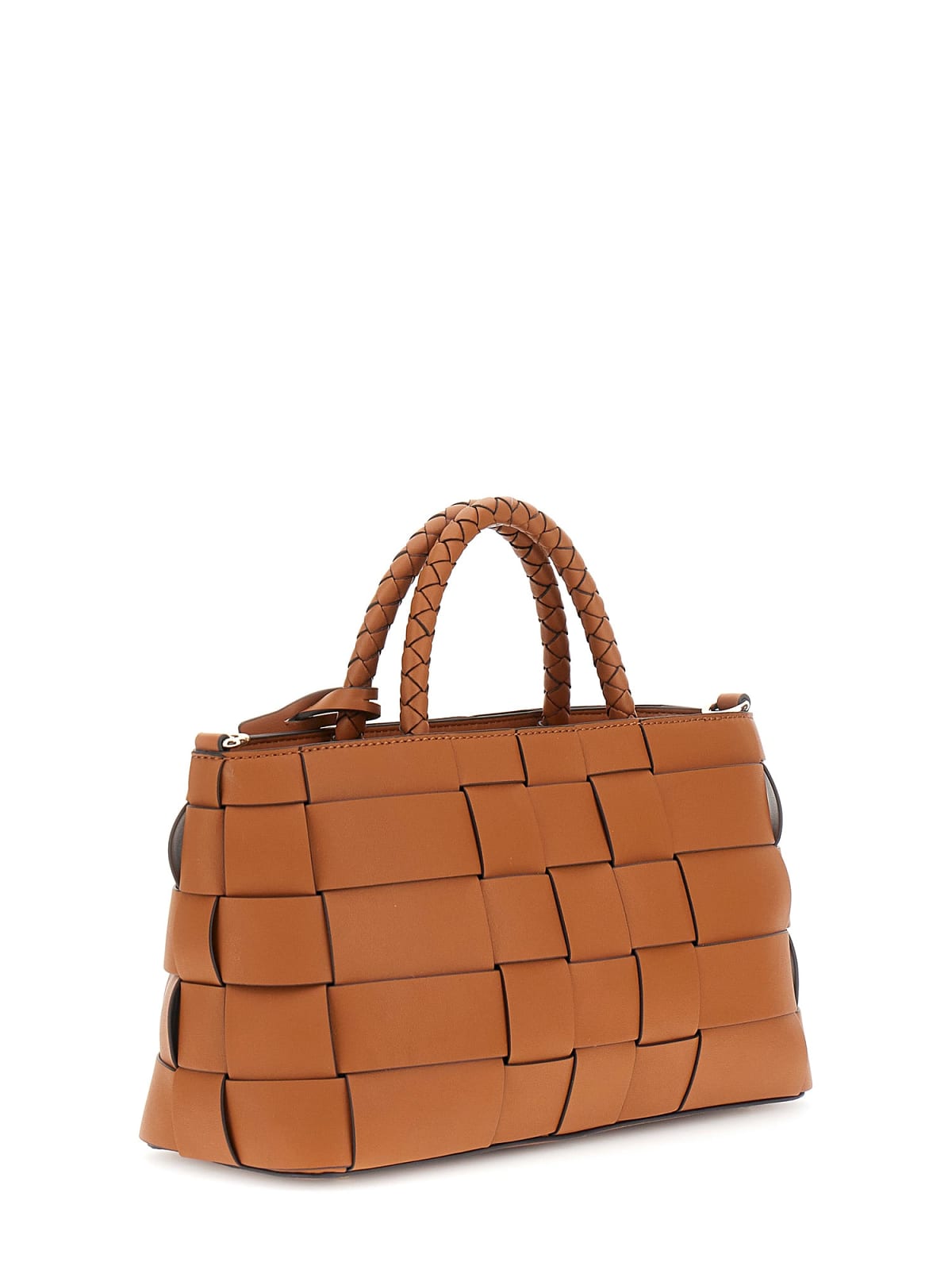 Guess MAYLEE GIRLFRIEND SATCHEL CARAMEL