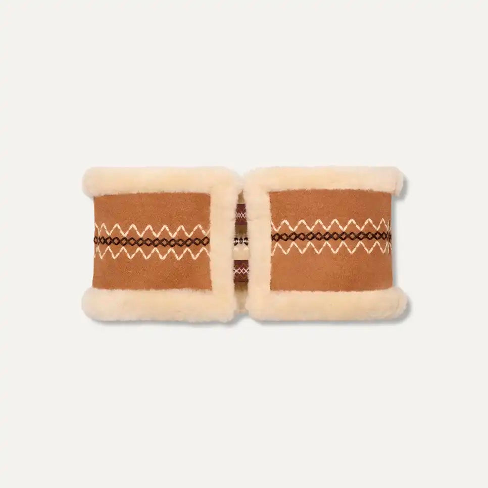 UGG Atherson Embroidered hoofdband Chestnut