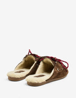 Afbeelding in Gallery-weergave laden, Pavement Payasma Lace Fur Leather Brown Suede
