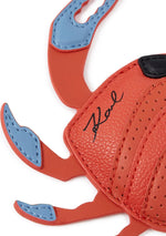 Afbeelding in Gallery-weergave laden, Karl Lagerfeld Ikon Crab Keychain Poppy Red
