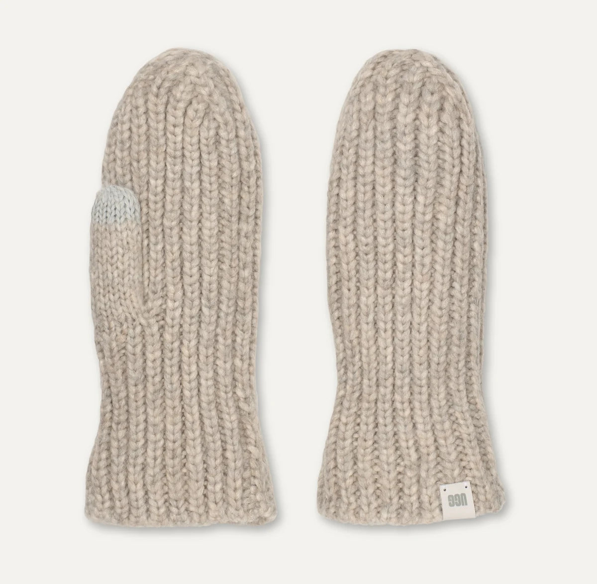 UGG W Chuncky rib wanten light grey