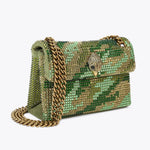 Afbeelding in Gallery-weergave laden, Kurt Geiger Fabric Mini Kensington Green comb

