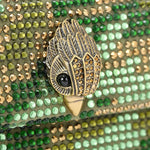 Afbeelding in Gallery-weergave laden, Kurt Geiger Fabric Mini Kensington Green comb
