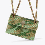 Afbeelding in Gallery-weergave laden, Kurt Geiger Fabric Mini Kensington Green comb
