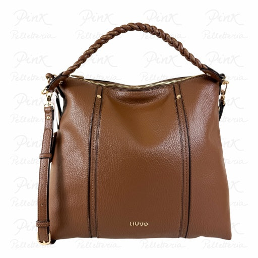 LIU JO FLUIDA - HOBO BAG  TABACCO