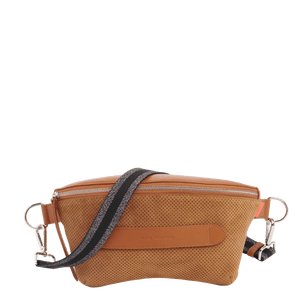 Marie Martens Neufmille Perforated Suede Brandy