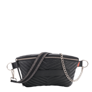 Marie Martens Neufmille Quilted Calf Leather Black ZB