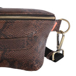 Afbeelding in Gallery-weergave laden, Marie Martens Coachella XL python brown
