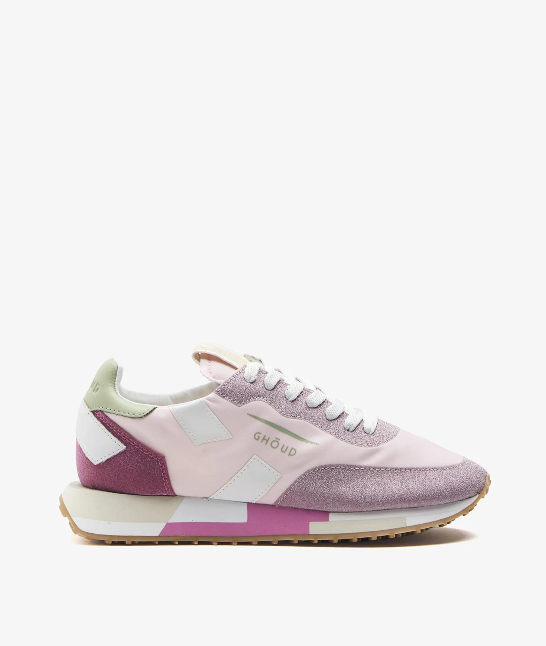 Ghoud Sneaker Starlight Multi low wom - Nylon/Glitter Rose/Fand