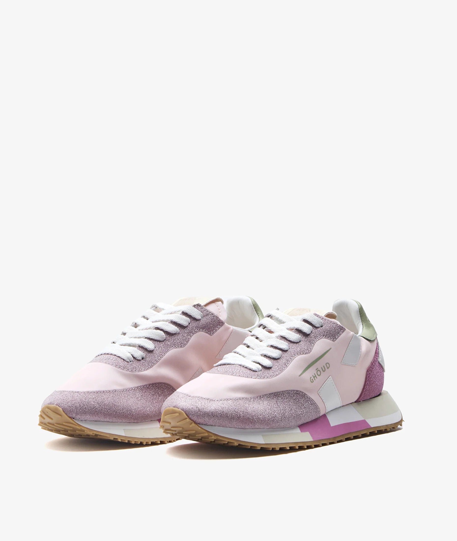 Ghoud Sneaker Starlight Multi low wom - Nylon/Glitter Rose/Fand